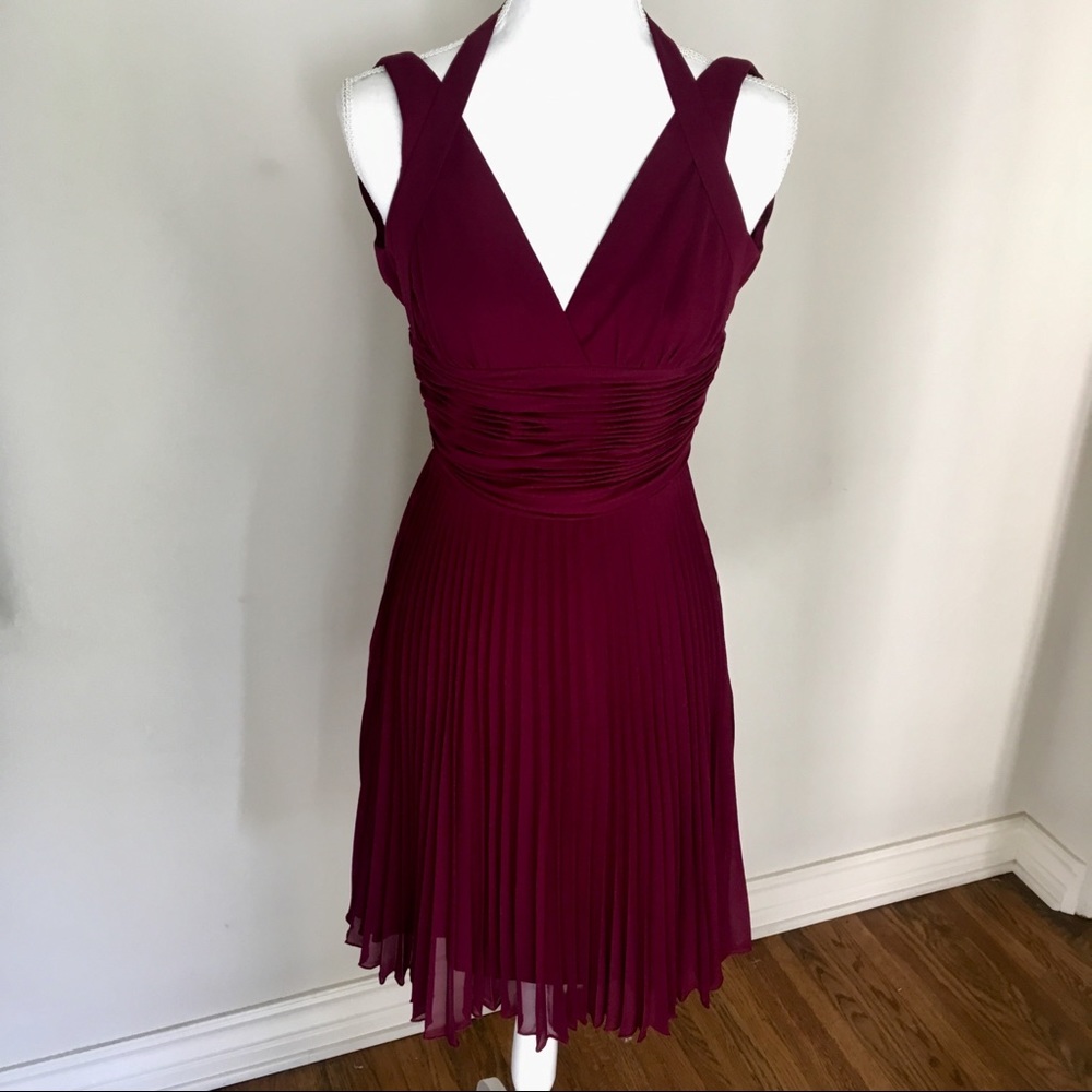 $145 Laundry Burgundy Dress Size 0